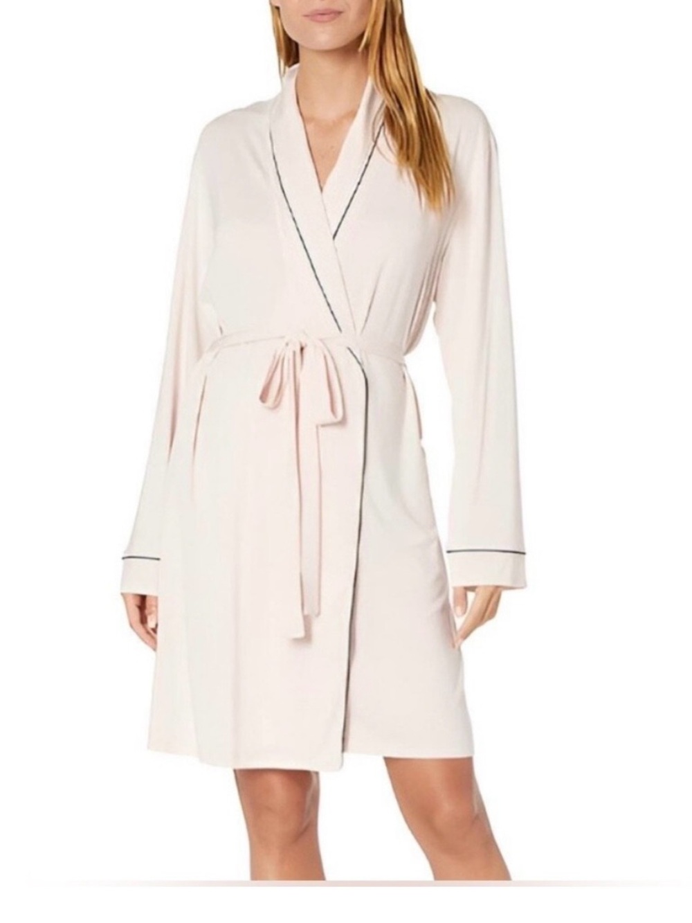 Eberjey | The Wrap Robe | in a Blush Pink Women's Size XL /XXL NWT  Lightweight